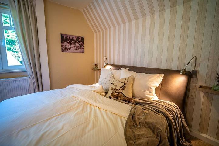 Ganze Wohnung, Ferienwohnung Platzhirsch, charmant, mit Waldblick und großem Bad in Altenberg, Osterzgebirge