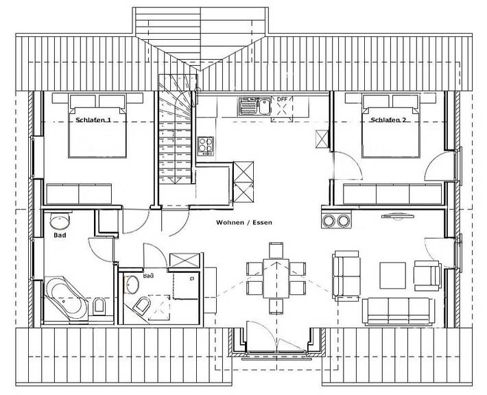 Ferienwohnung für 4 Personen, mit Terrasse in Tinnum - 3