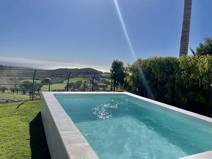Casa rural para 4 personas, con Balcón y Terraza además de Jardín y Vistas en Salobre - 2