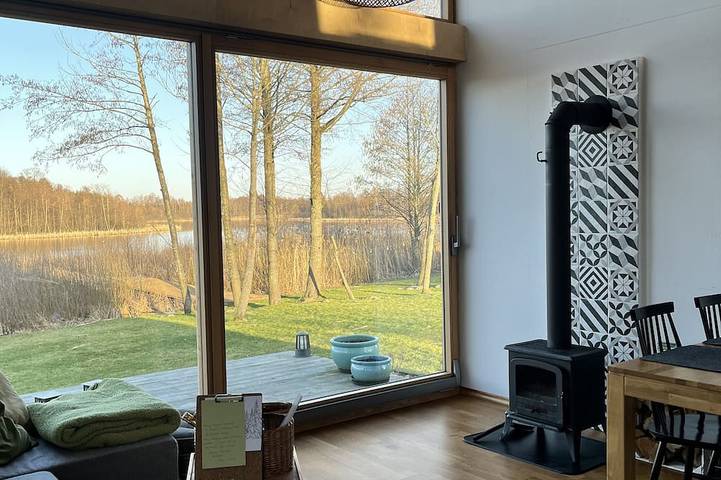 Blue Lake Front House in Masuria