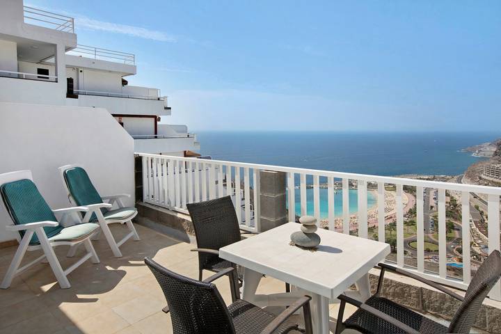 Vakantiewoning voor 3 personen, met Balkon in Puerto Rico (Gran Canaria)