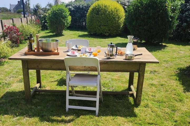 Maison de vacances pour 4 personnes, avec Jardin à Plovan