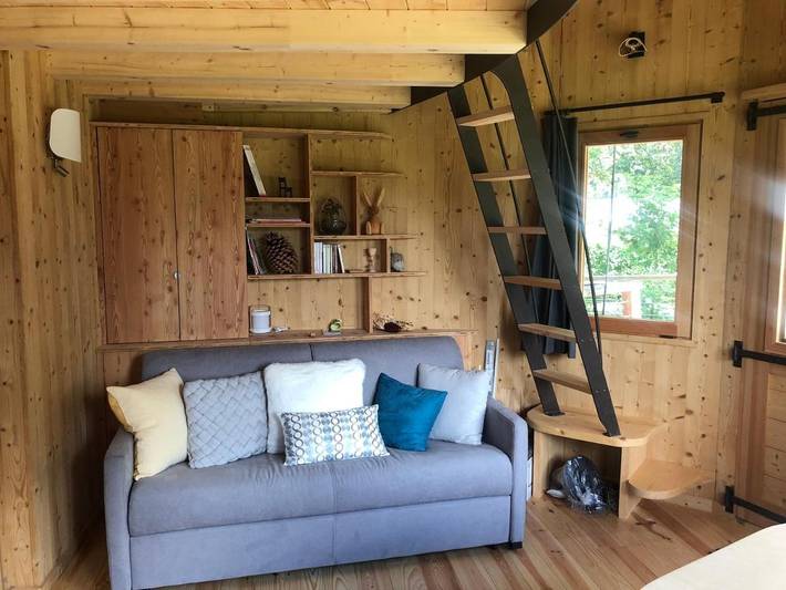 Gîte pour 4 personnes, avec jardin ainsi que terrasse et vue à Chapelle-Voland - 4