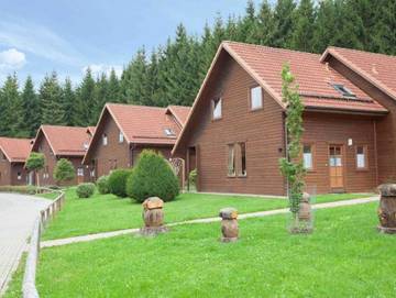 Ferienpark für 5 Personen, mit Terrasse und Garten sowie Sauna, kinderfreundlich im Harz
