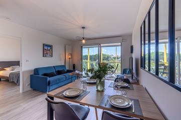 Gîte pour 4 personnes, avec vue et balcon, animaux acceptés à Vannes