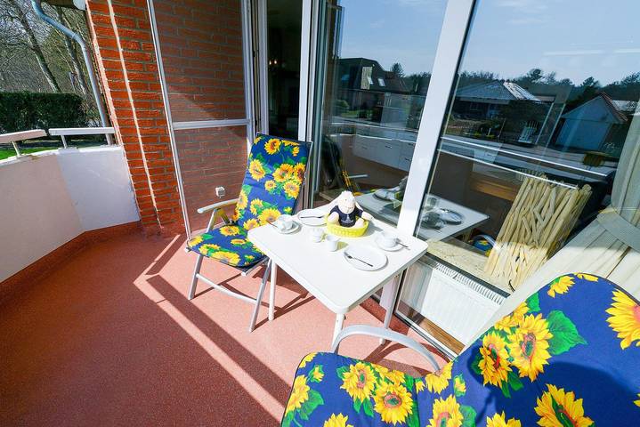 Ferienwohnung für 2 Personen, mit Balkon in Sahlenburg - 2