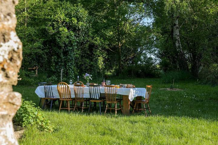 Gîte pour 12 personnes, avec jardin et vue, animaux acceptés à Saint-Dolay - 3