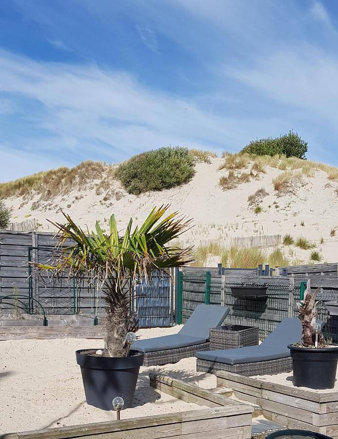 Maison de vacances pour 4 personnes, avec vue et jardin