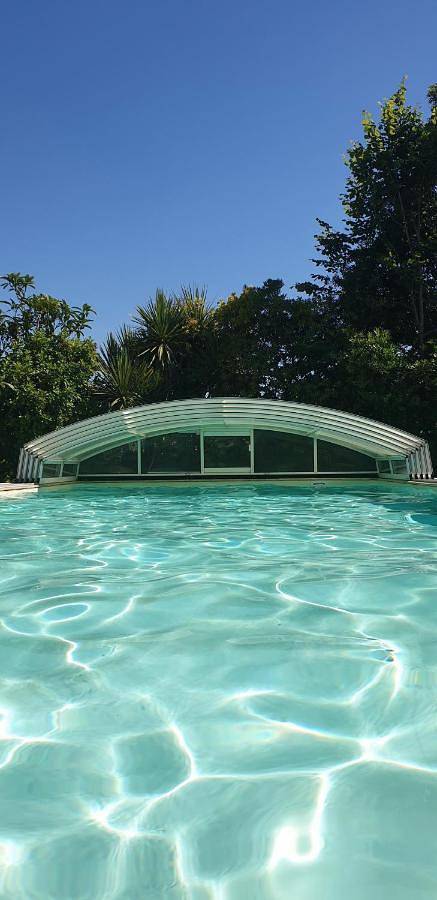 Apartamento de vacaciones para 3 personas, con jardín y piscina - 1