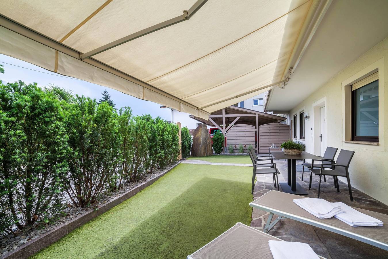 Ganze Wohnung, Ferienwohnung "Mignon A" mit Bergblick, Privatem Garten und Wlan in Riffian, Passeiertal