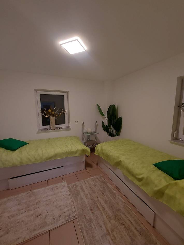 Ganze Wohnung, Ferienwohnung 'TeoS' mit gemeinsamer Terrasse und WLAN in Geslau, Romantische Straße
