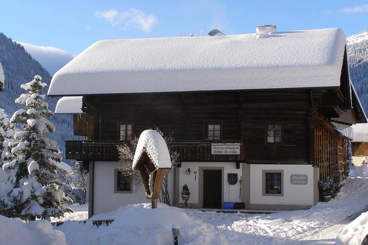 Erbhof Draschler in Obertilliach, Tirolo dell'Est