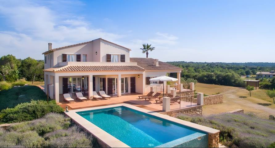 Sa Figuera - Villa extraordinaria con vistas a la montaña, Wi-Fi y aire acondicionado in Manacor, Mallorca Este