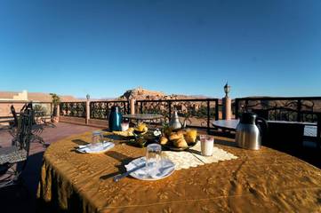 Maison d’hôte pour 2 personnes, avec terrasse, animaux acceptés dans Aït-ben-Haddou