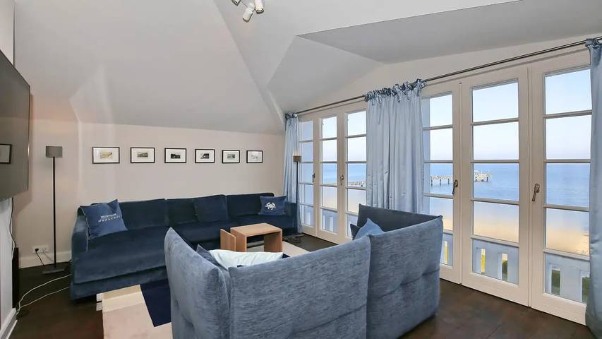Ferienwohnung für 4 Personen, mit Balkon und Sauna in Heiligendamm