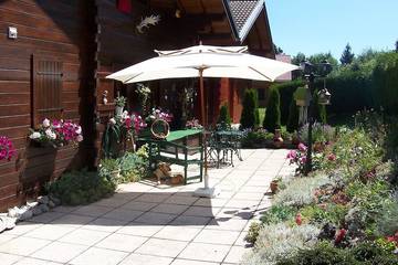 Gîte pour 3 personnes, avec jardin et balcon à Thollon-les-Mémises