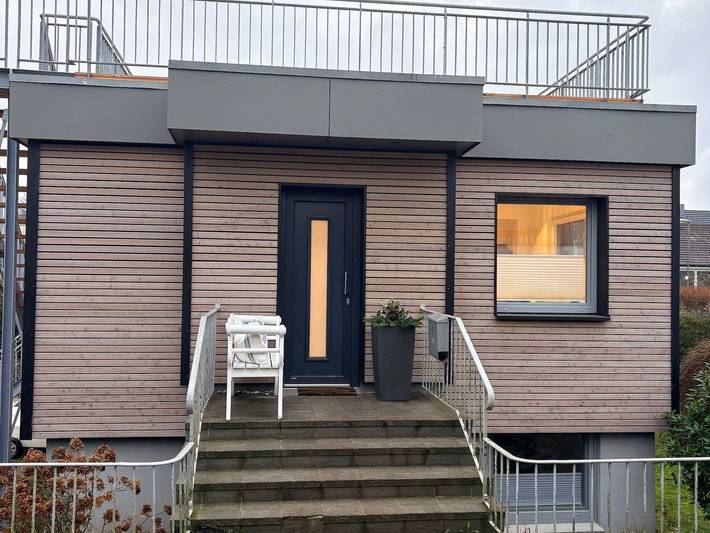 Ferienhaus für 3 Personen, mit Seeblick und Garten sowie Terrasse in Bockholm