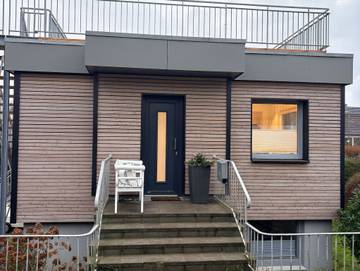 Ferienhaus für 3 Personen, mit Terrasse und Garten sowie Seeblick in Bockholm