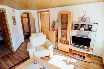 Ferienhaus für 3 Personen, mit Terrasse und Garten in der Fränkische Schweiz