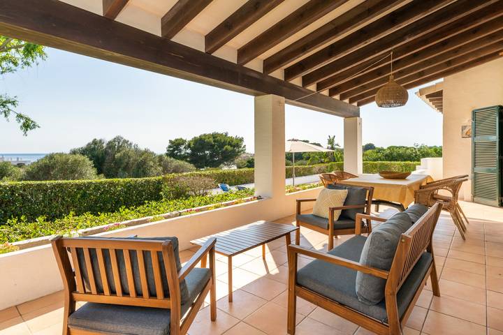 Magnifique maison de vacances "Bini S Aigo" avec vue sur la mer, Wi-Fi et piscine. in Binibeca, Sant Lluís