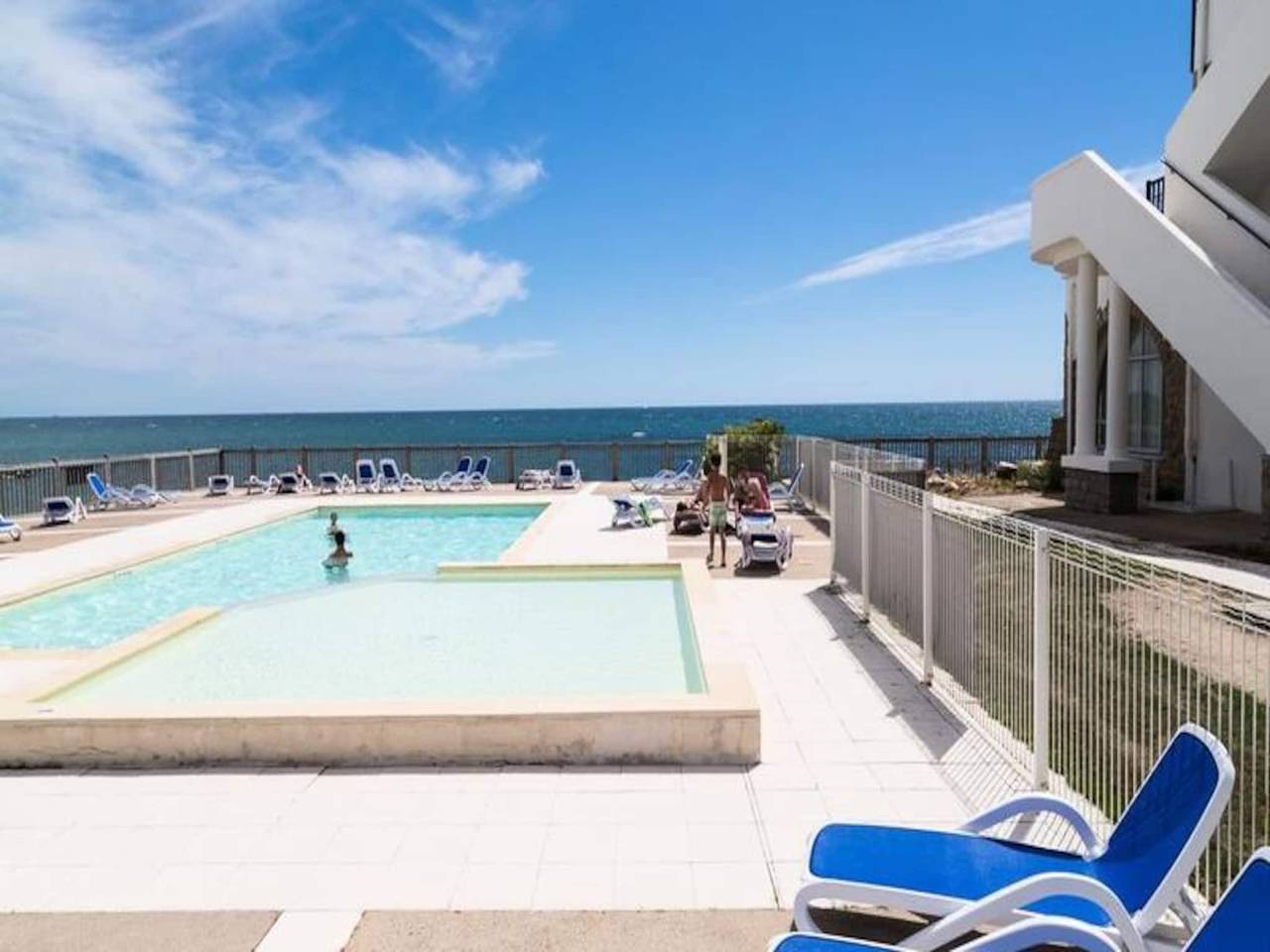 Ganze Wohnung, Studio f�r 2 Personen, Parkblick in Batz-sur-Mer, Côte d'Amour