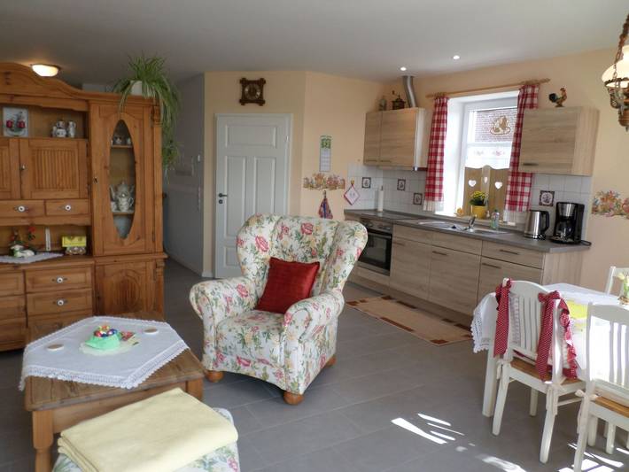 Ferienwohnung für 2 Personen, mit Garten und Terrasse sowie Ausblick in Jemgum - 2