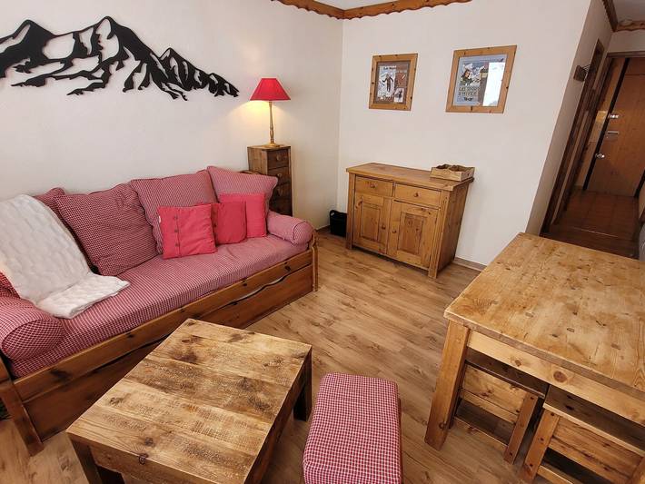 Gîte pour 4 personnes, avec Balcon dans Aime 2000