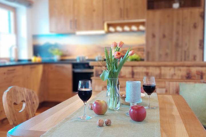 Ferienwohnung für 4 Personen, mit Balkon und Terrasse sowie Garten und Pool im Tölzer Land - 3