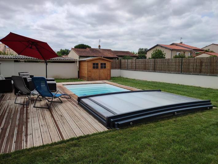 Location de vacances pour 6 personnes, avec piscine et jardin à Lagardelle-sur-Lèze - 4