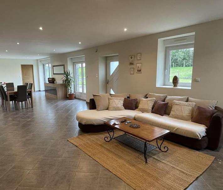 Location de vacances pour 6 personnes, avec jardin et vue, animaux acceptés à Reffuveille - 3