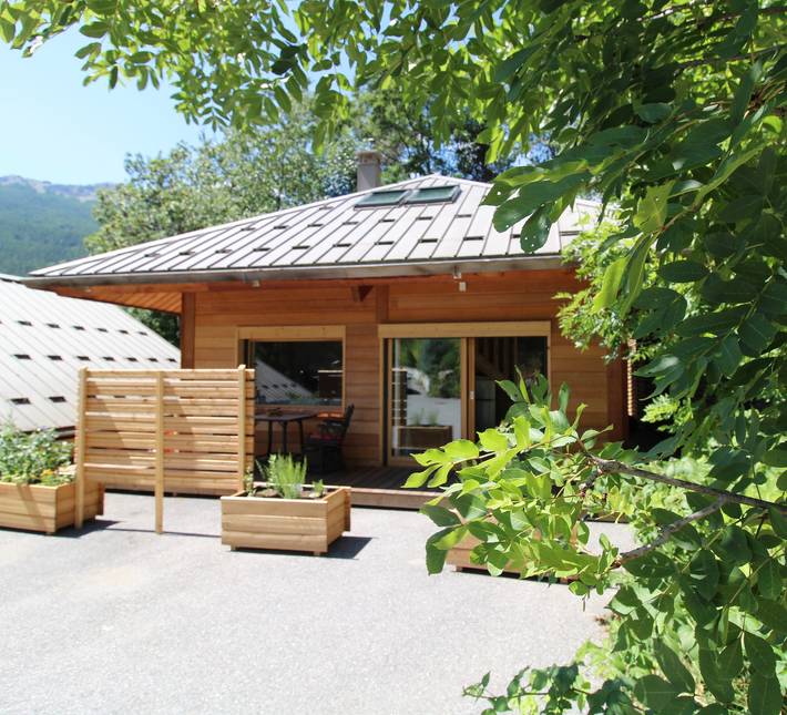 Chalet pour 4 personnes, avec Jardin