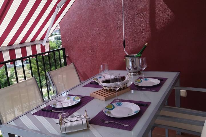 Casa de vacaciones para 5 personas, con balcón y piscina - 1