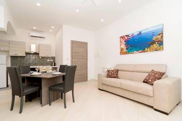 Gîte pour 4 personnes, avec vue à Massa Lubrense