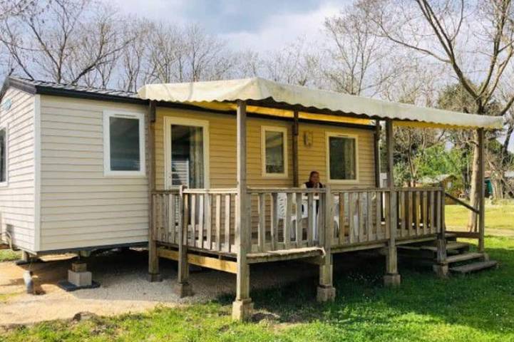 Mobil home pour 6 personnes à Massillargues-Attuech