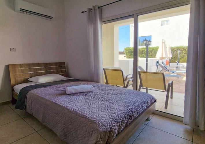 Gîte pour 4 personnes, avec terrasse et piscine à Paphos (ville) - 4