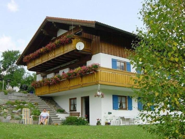 Ferienwohnung für 2 Personen, mit Terrasse und Garten in Rettenberg