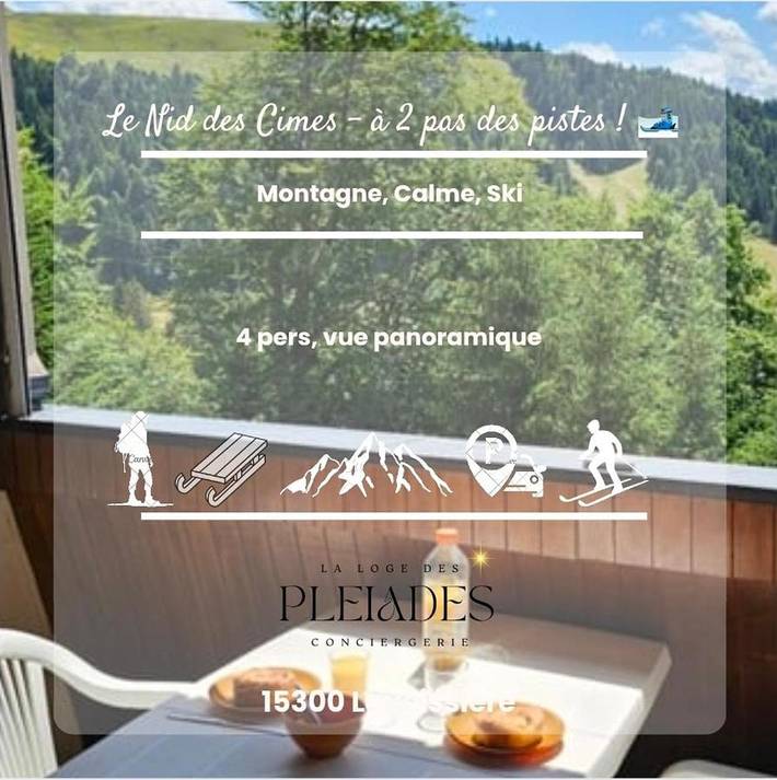 Apartamento de vacaciones para 4 personas, con vistas y balcón - 1