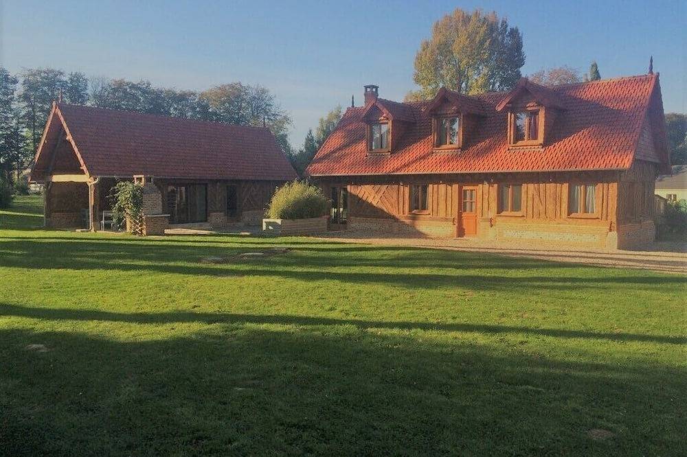 Gîte composé de 2 maisons avec cheminée et sauna in Houdetot, Région de Dieppe
