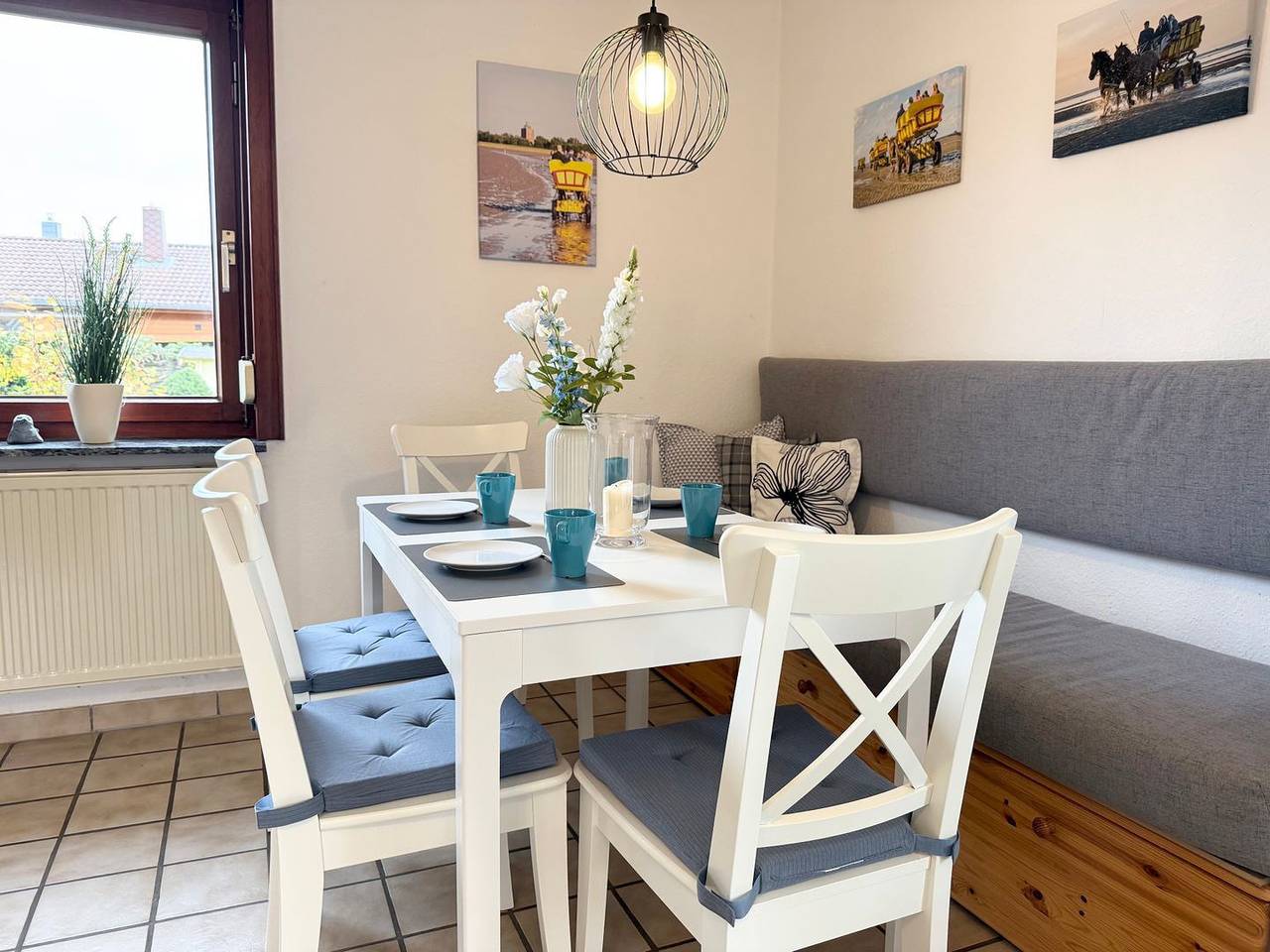 Haus Muschelnest – familienfreundliches Ferienhaus mit Garten und Terrasse in Sahlenburg, Cuxhaven
