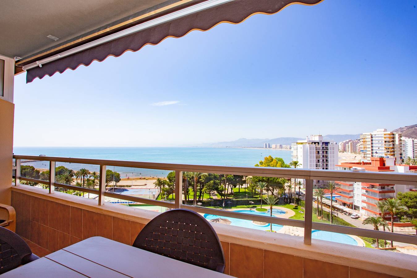 Geheel appartement, Vakantieappartement voor 3 personen met kinderzwembad in Cullera, Costa de Valencia