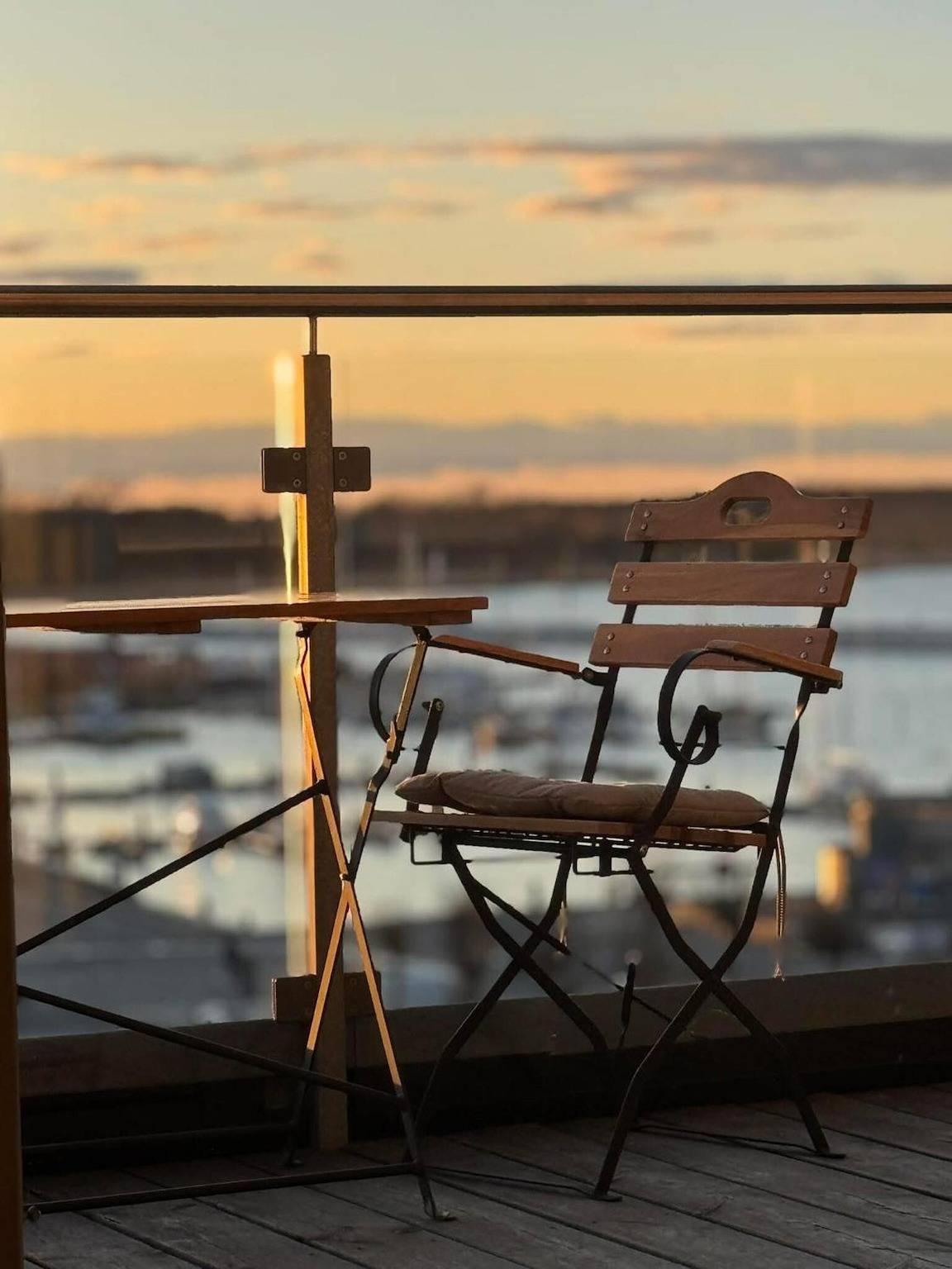 Ganze Wohnung, Penthouse Am Meer Barth – Wasserblick, Dachterrasse und Erholung in Barth, Vorpommern-Rügen