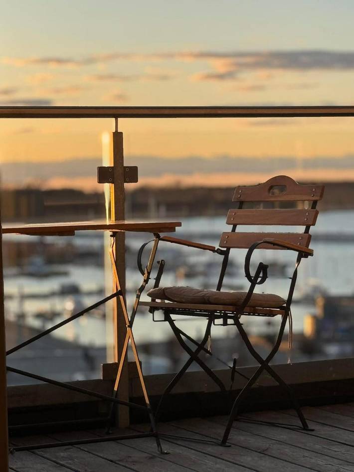 Ferienwohnung für 4 Personen, mit Seeblick in Barth