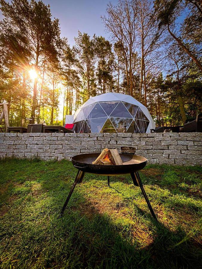 Camping für 4 Personen, mit Ausblick und Terrasse in Westpommern