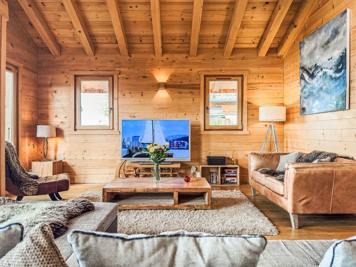 Ferienhaus für 8 Personen, mit Garten und Ausblick sowie Sauna in Nendaz - 4