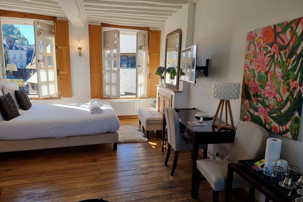 Appartement entier, Houdaille 2 - Lumineuse Suite vue sur Port d'Honfleur in Honfleur, Région de Lisieux