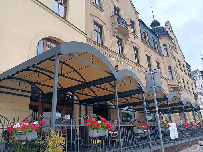 Hotel dla 2 osób, z Taras w Náchod