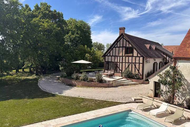 Maison de vacances pour 17 personnes, avec jardin