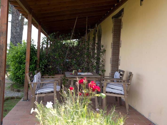 Agriturismo per 2 persone, con giardino e piscina, con animali domestici a Montaione