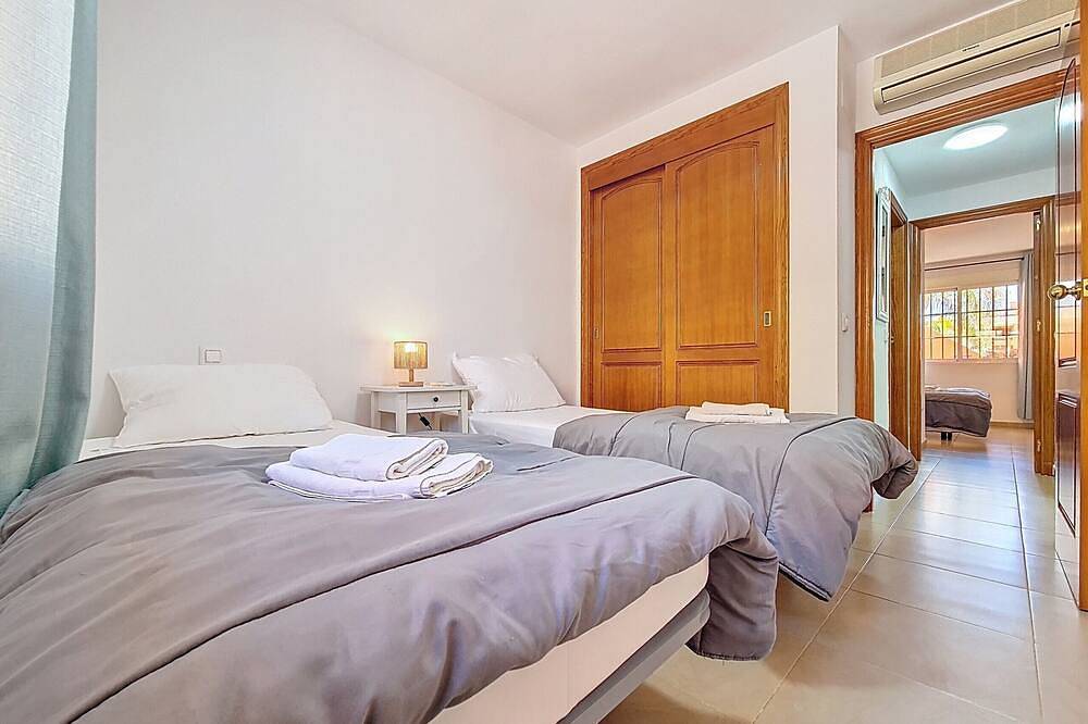 Bungalow mit Terrasse und privater Terrasse, gratis Wifi, Gemeinschaftspool in Cartagena, Costa Cálida