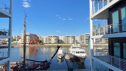 Ferienwohnung für 4 Personen, mit Balkon, mit Haustier rund um die Havenwelten
